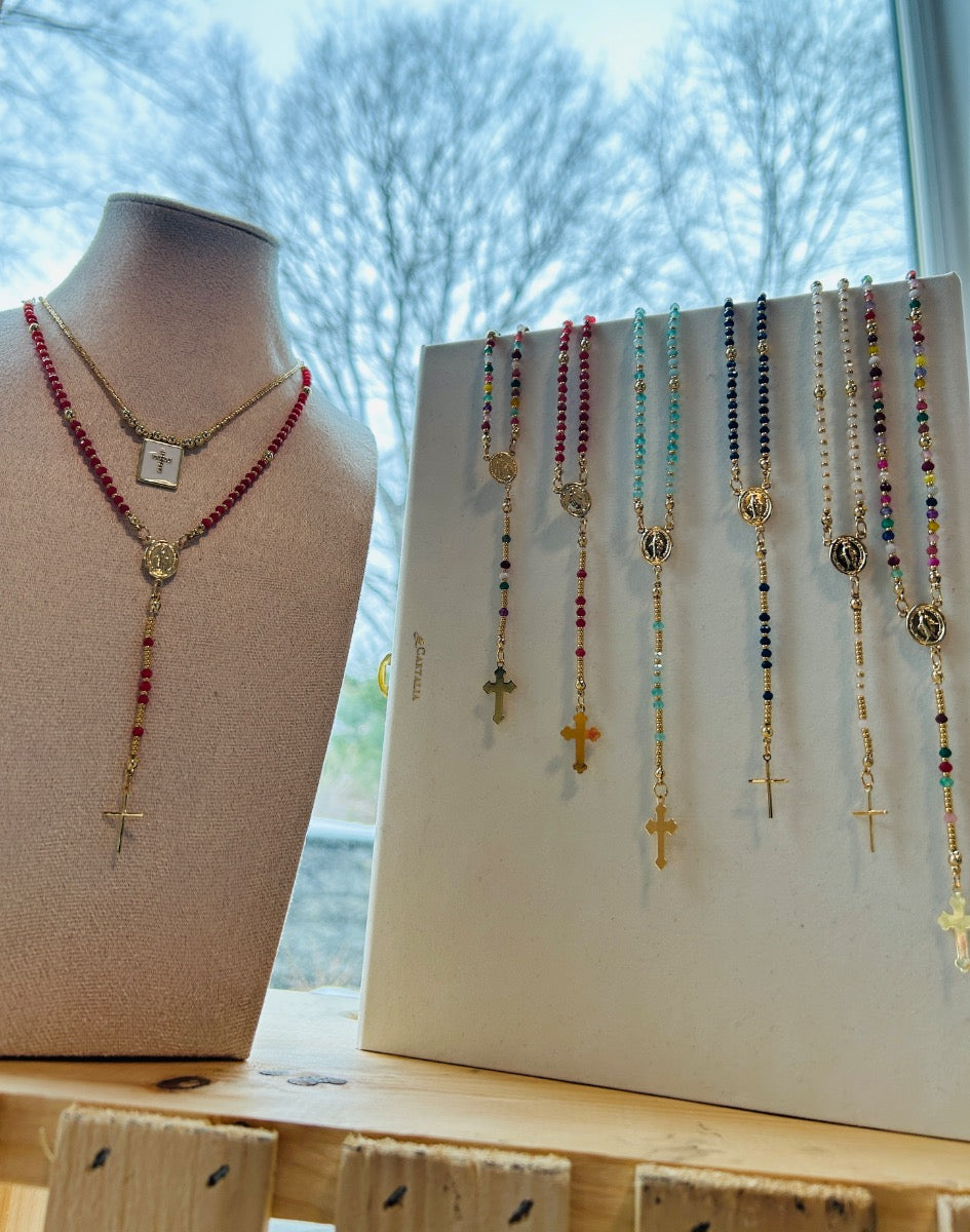 Natural Stone Rosaries
