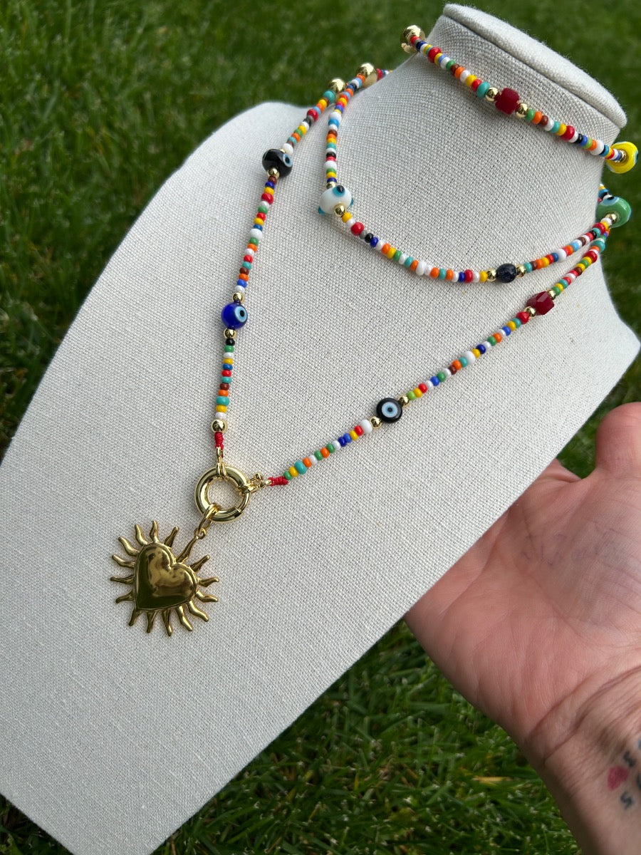 Long Necklace — One or Two Wraps