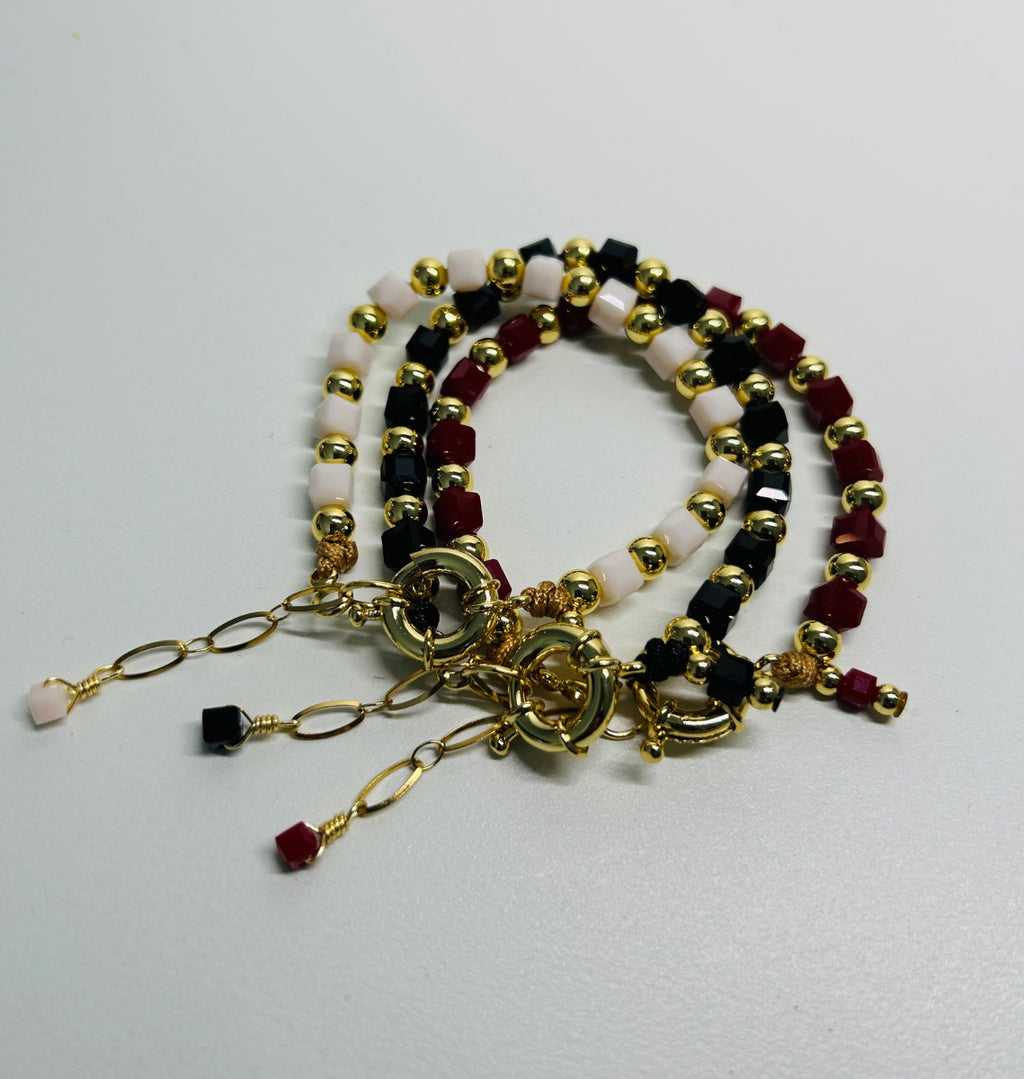 Crystal Bracelets with Clasps