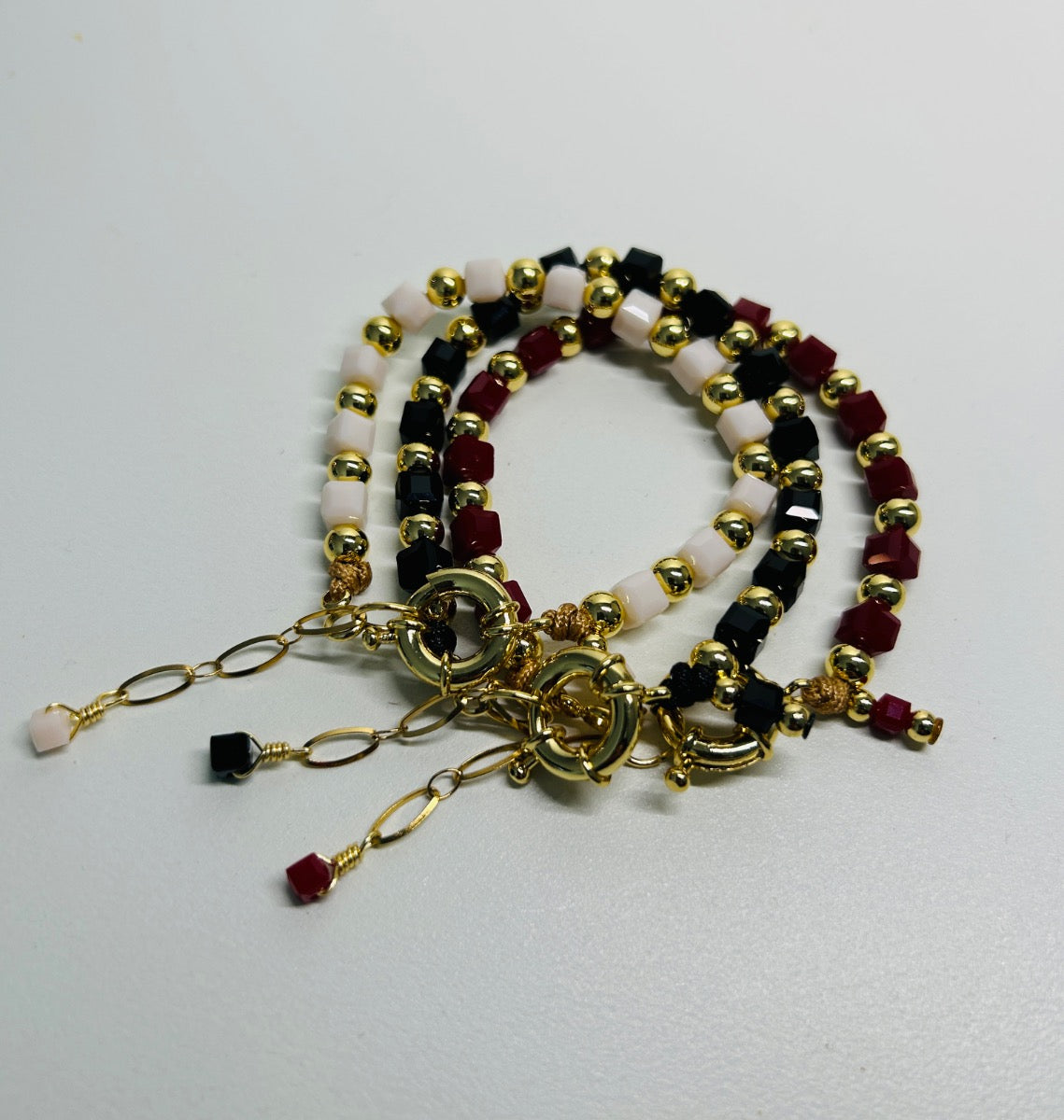 Crystal Bracelets with Clasps