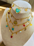 Steel Chains with Charms