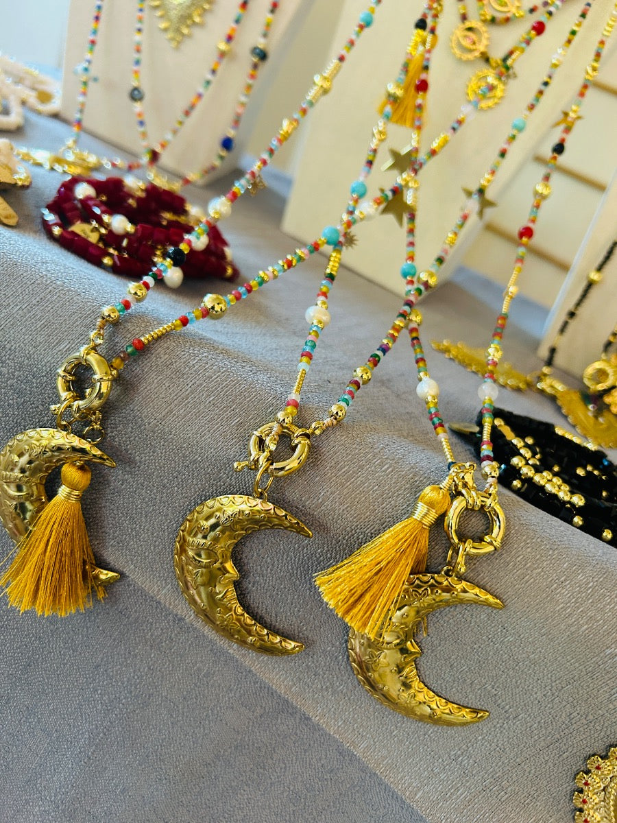 Long Necklace — One or Two Wraps