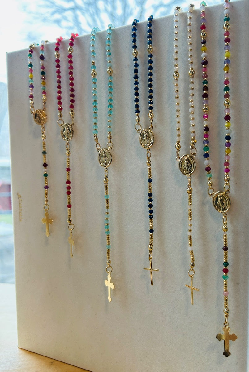 Natural Stone Rosaries