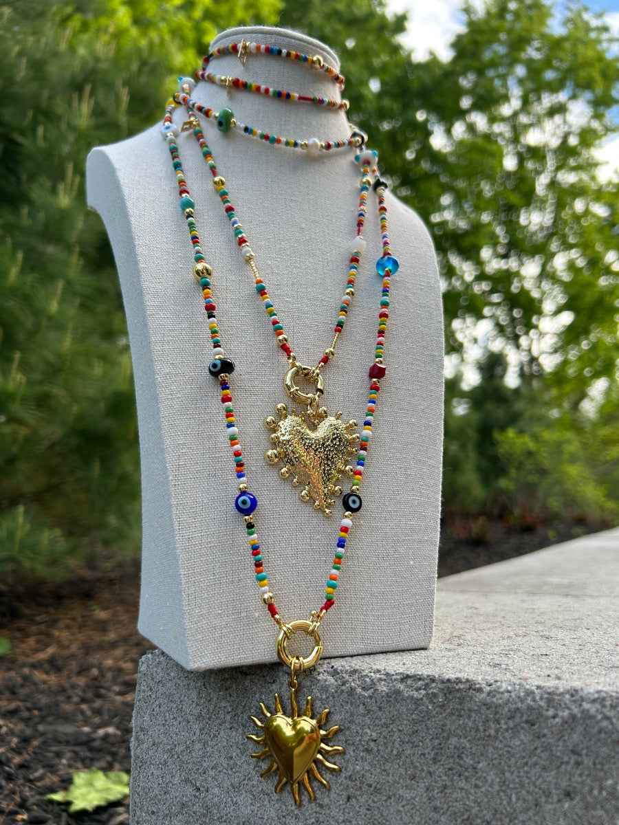Long Necklace — One or Two Wraps