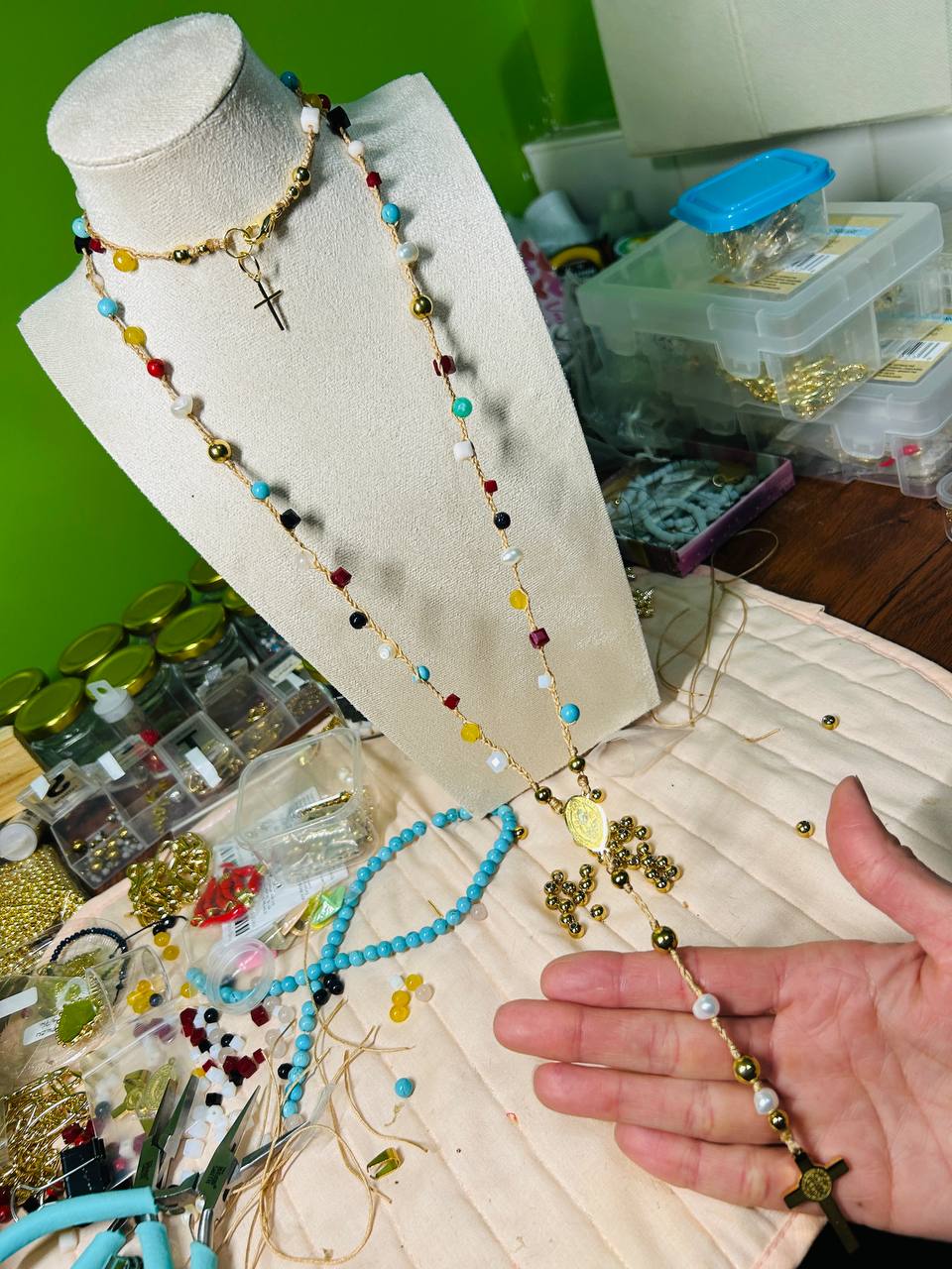 Rosary strung on cord | PRE ORDER!!!