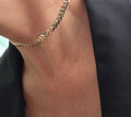 Adjustable gold-filled choker chain