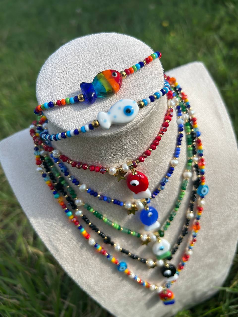 Adjustable Necklace | WHITE