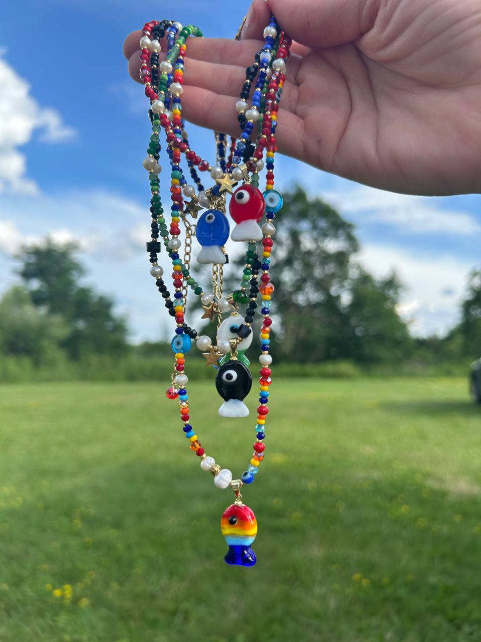 Adjustable Necklace | BLACK